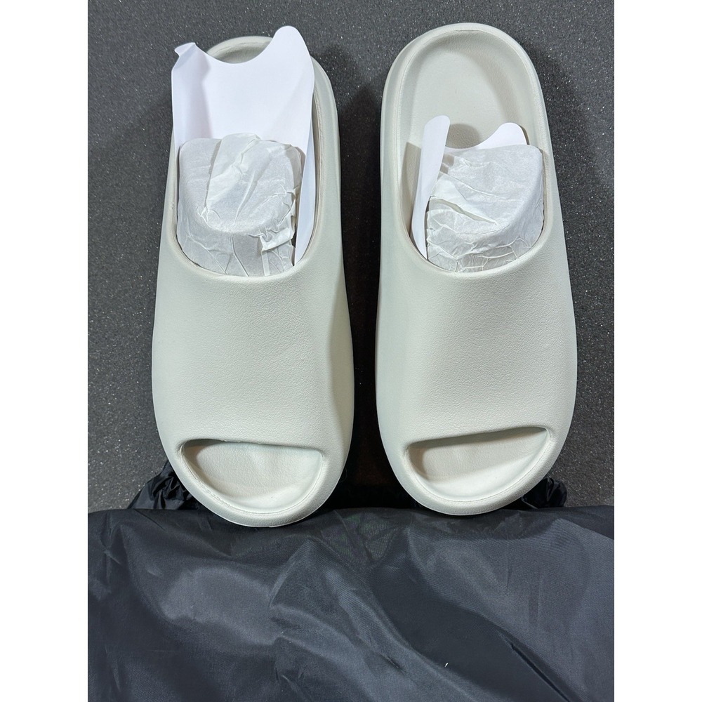 ys-01 yeezy slides size 11 Cream With Dust Cover Bag